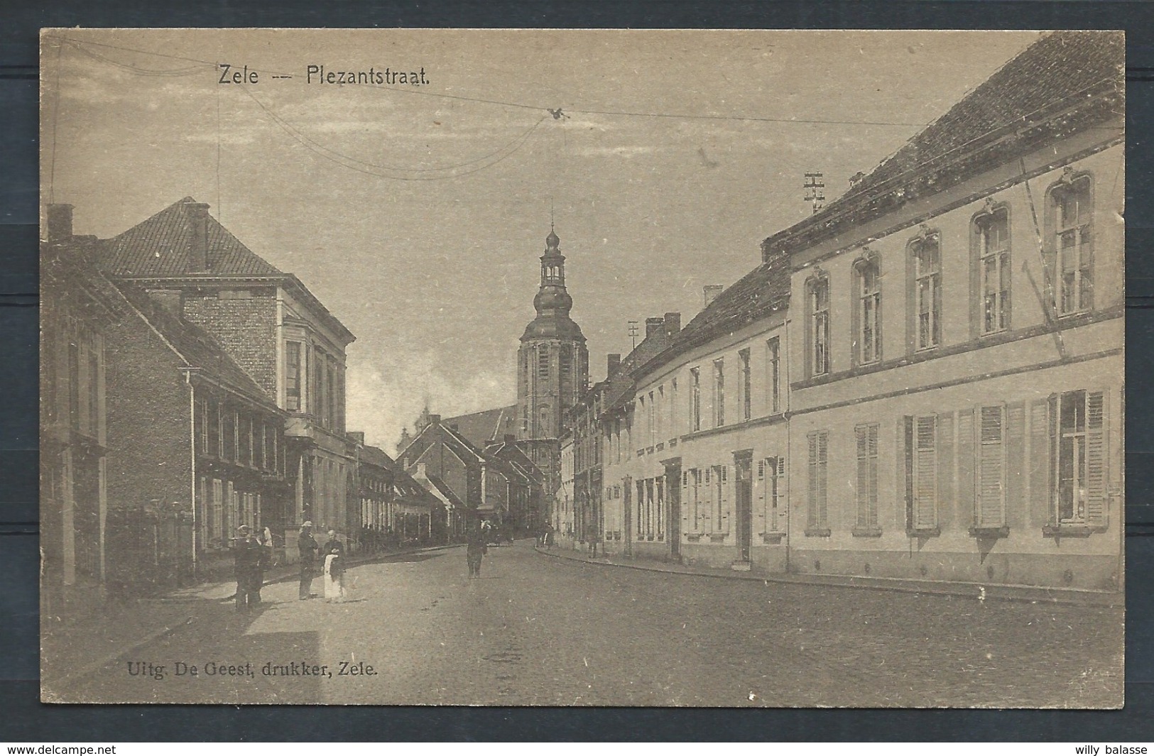 +++ CPA - ZELE - Plezantstraat  //