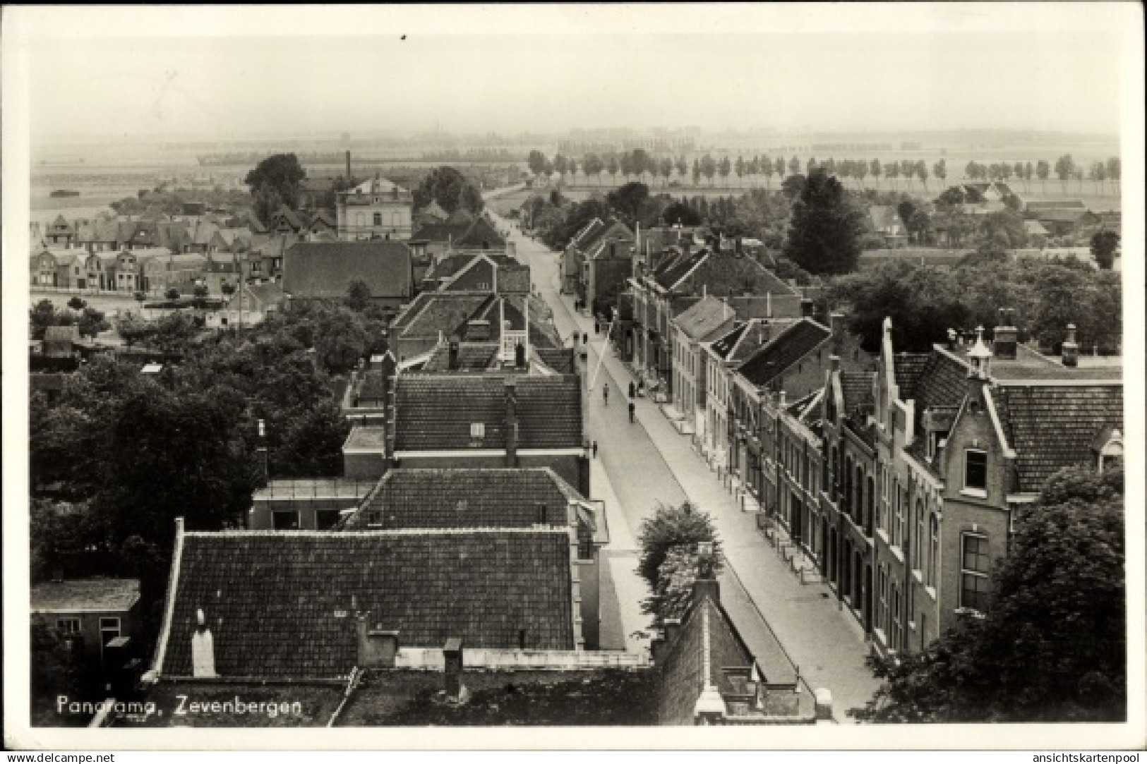 CPA Zevenbergen Nordbrabant, Panorama