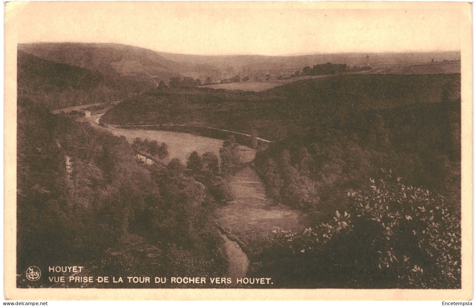 CPACarte Postale Belgique Houyet Vue prise de la Tour du Rocher vers Houyet  VM68924