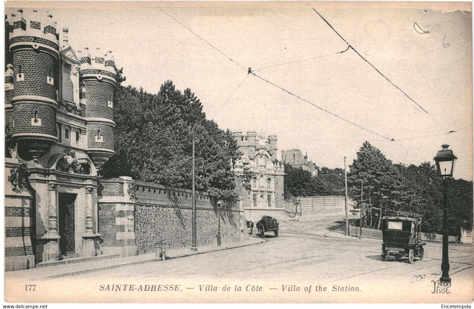 CPAcarte postale France  Sainte Adresse  Villa de la Côte  VM62358