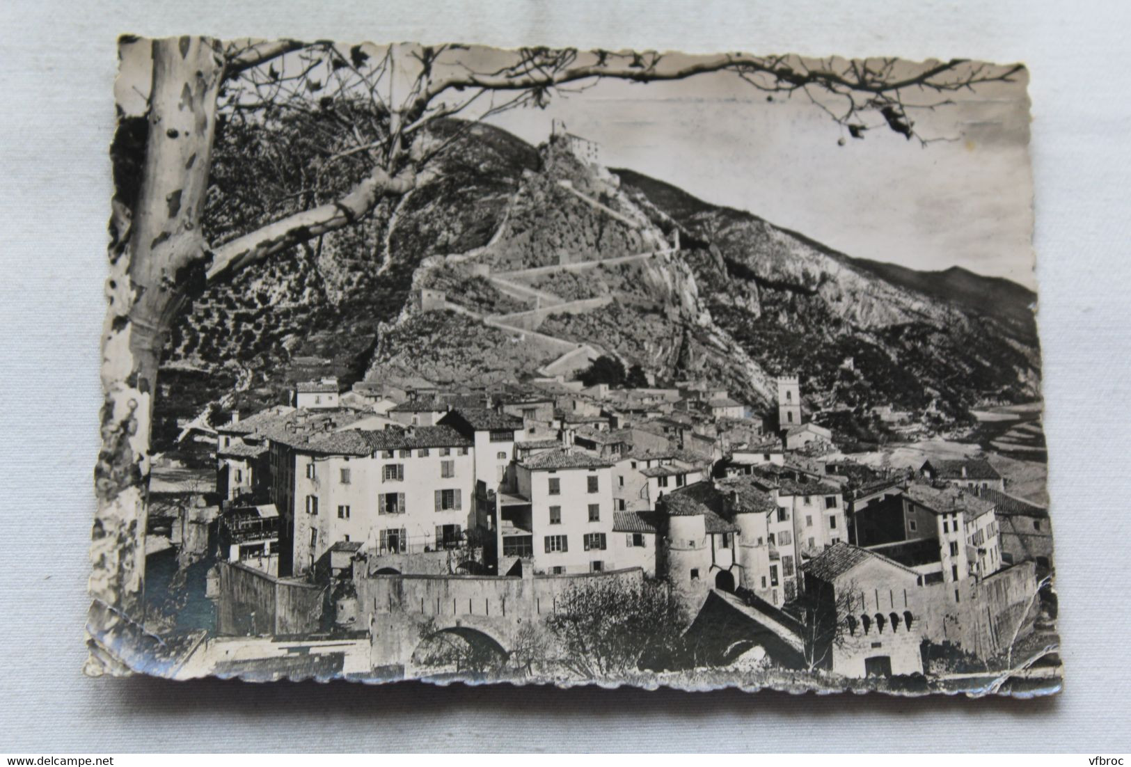 Cpm 1954, Entrevaux, Alpes de Haute Provence 04