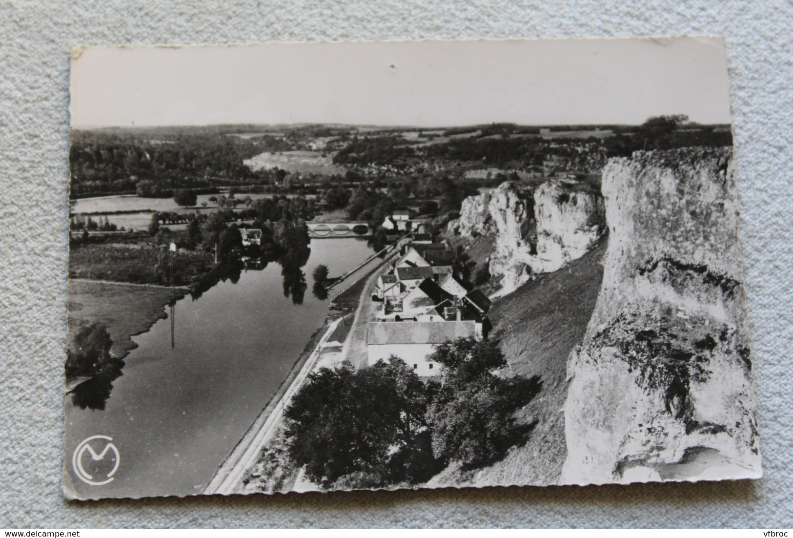 Cpm 1956, Merry sur Yonne, vue générale, Yonne 89