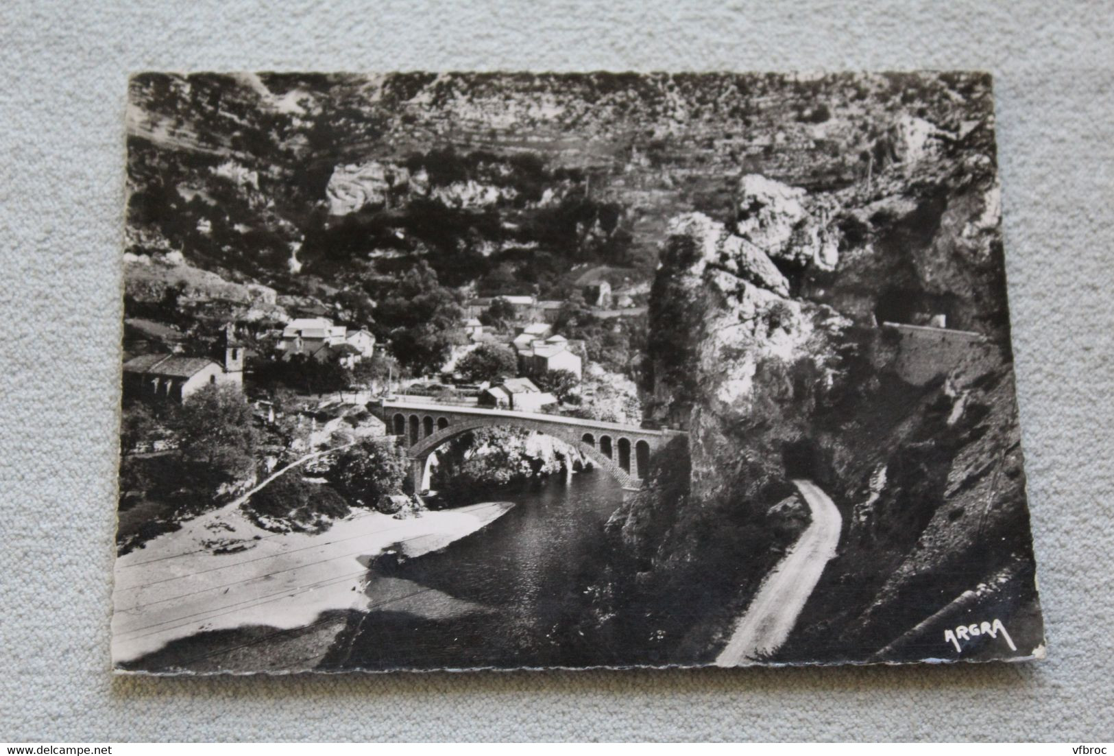 Cpm 1956, saint Chely du Tarn gorges du Tarn, Lozère 48