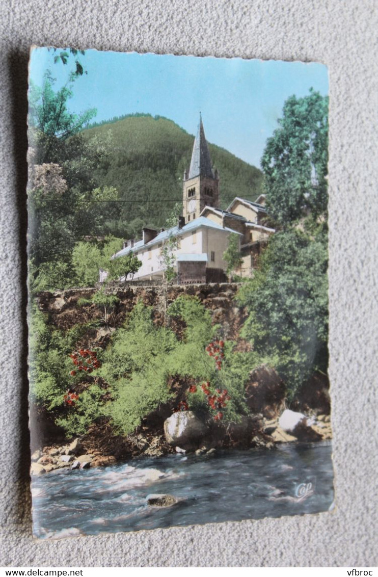 Cpm 1962, saint Etienne de Tinée, vue des bords de la Tinée, Alpes maritimes 06