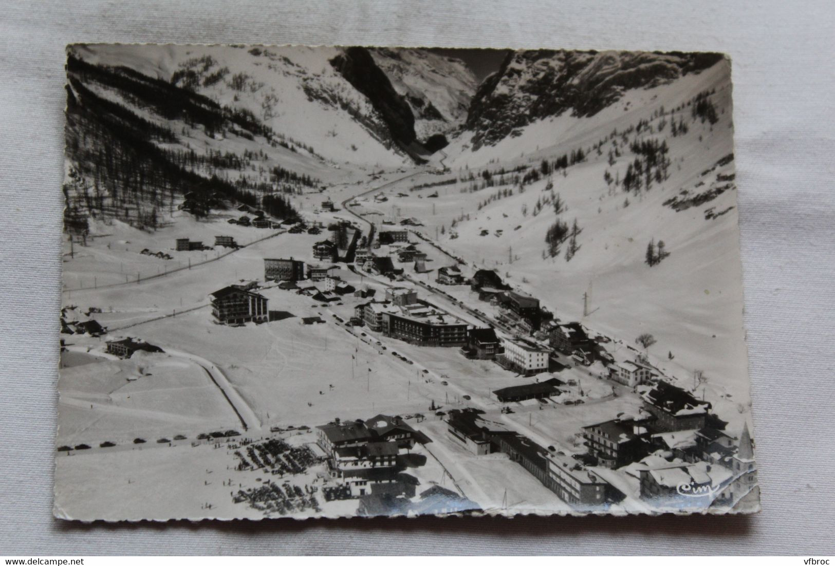 Cpm 1962, Val d'Isère, vue panoramique, Savoie 73