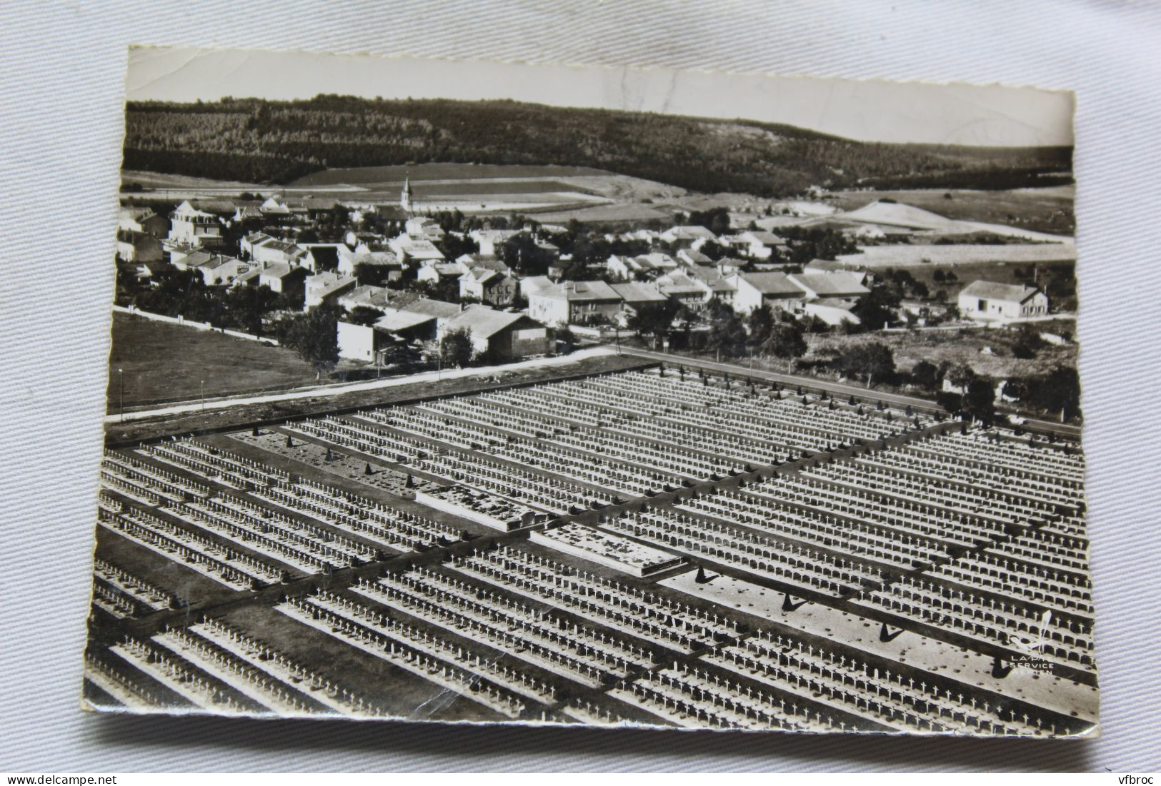 Cpm 1964, Bras sur Meuse, cimetière militaire, Meuse 55