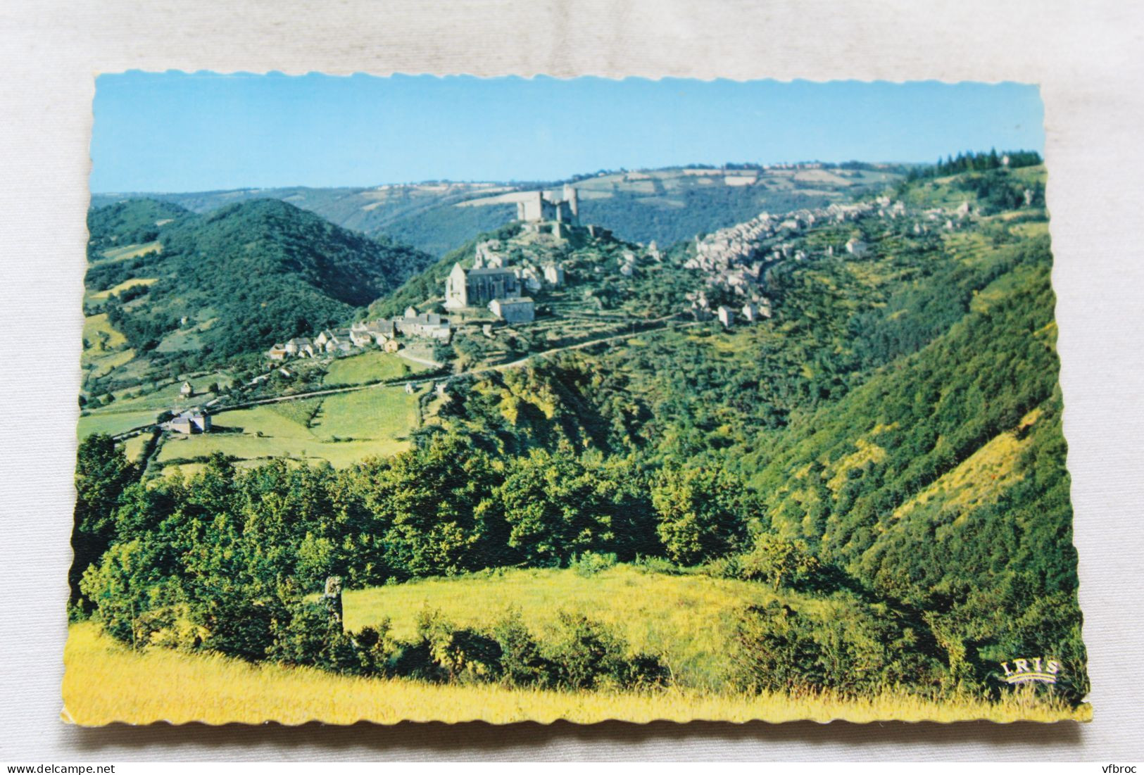 Cpm 1965, Najac, vue générale, Aveyron 12