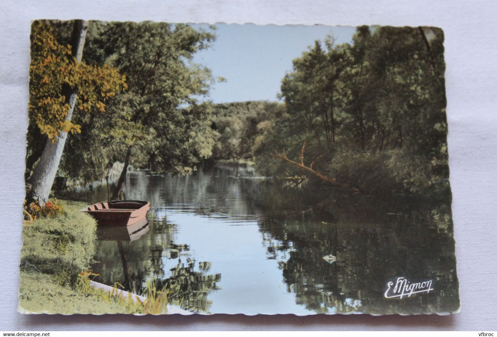 Cpm 1965, Souppes sur Loing, bords du Loing, Seine et Marne 77