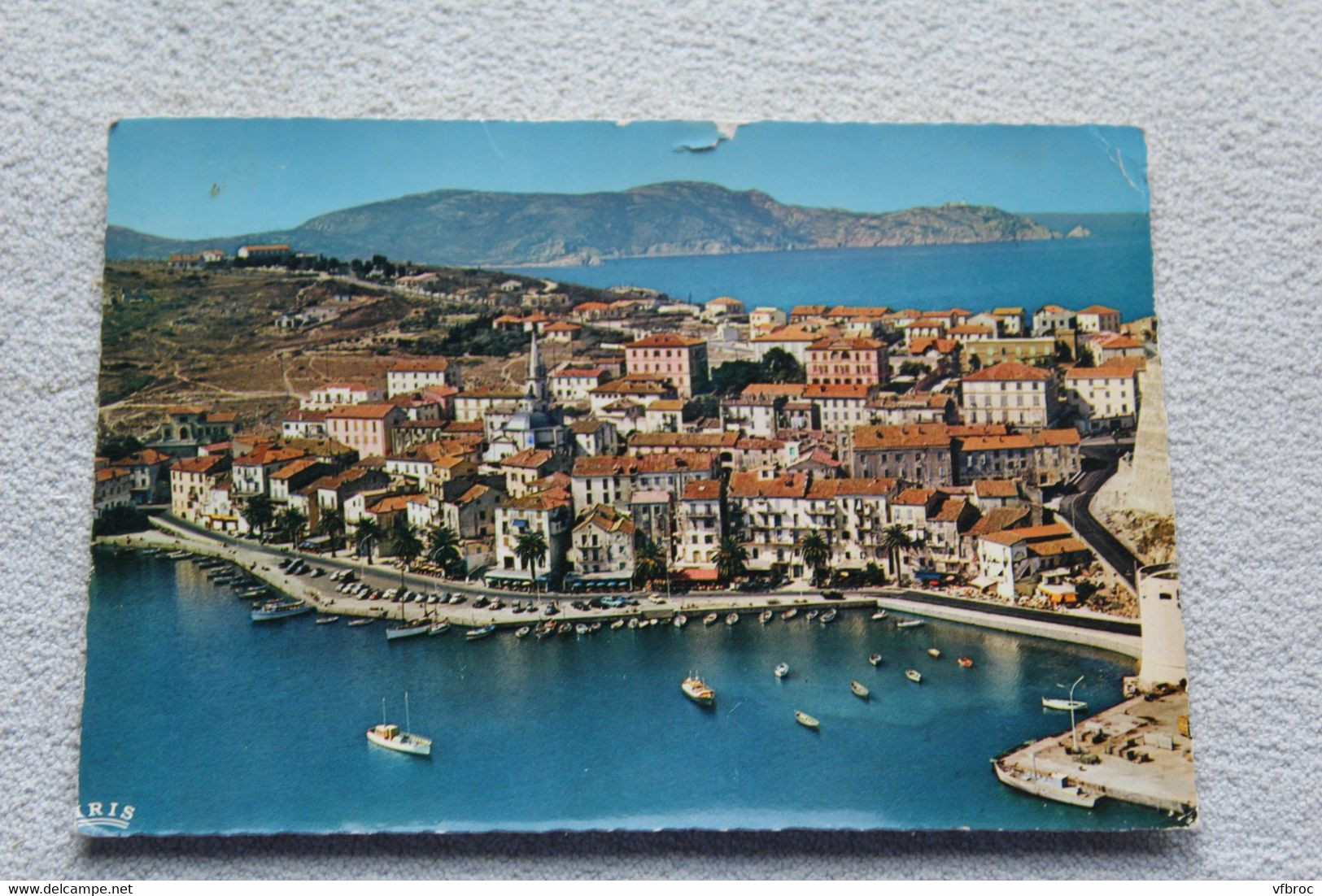 Cpm 1966, Calvi, vue générale de la ville, Corse