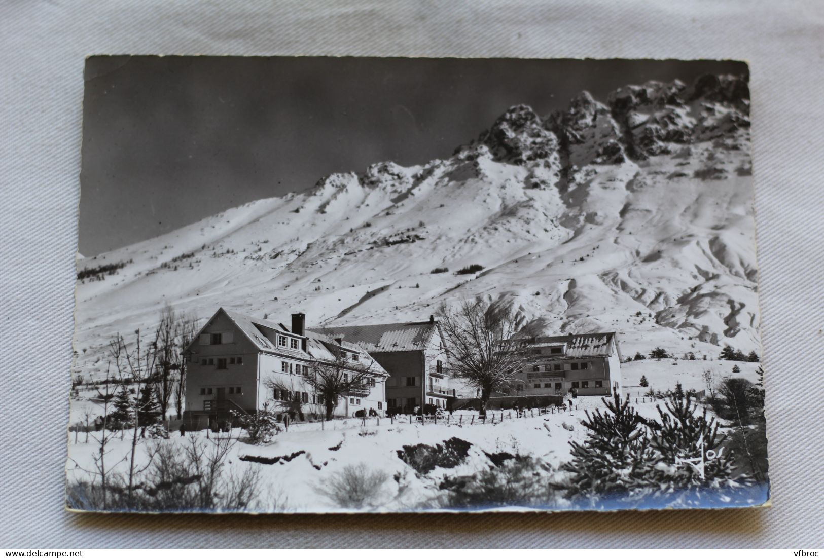 Cpm 1966, Saint Etienne en Devoluy, école de neige de l' OPEP, Hautes Alpes 05