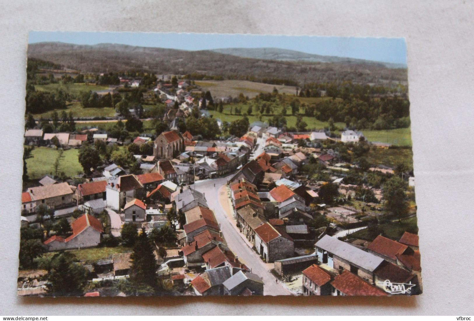 Cpm 1967, Pontarion, vue panoramique aérienne, Creuse 23