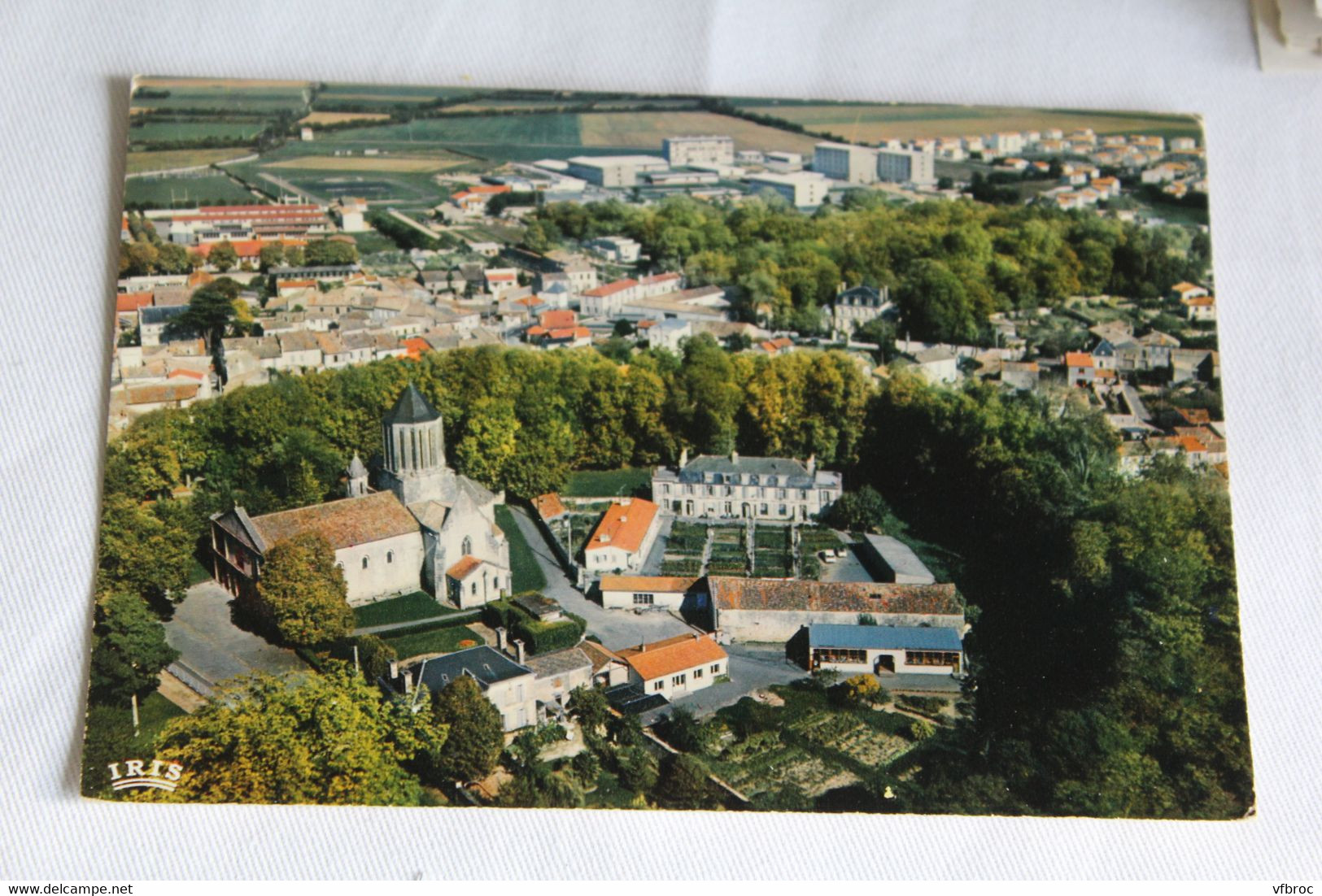 Cpm 1969, Surgères, vue générale, Charente maritime 17