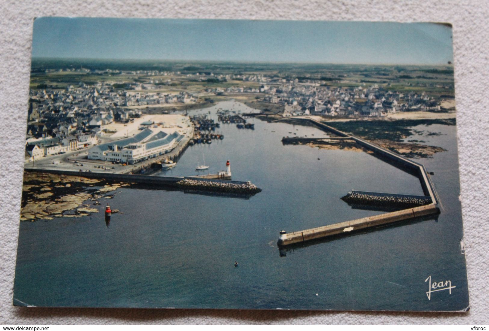 Cpm 1971, le Guilvinec, Lechiagat, vue générale, Finistère 29