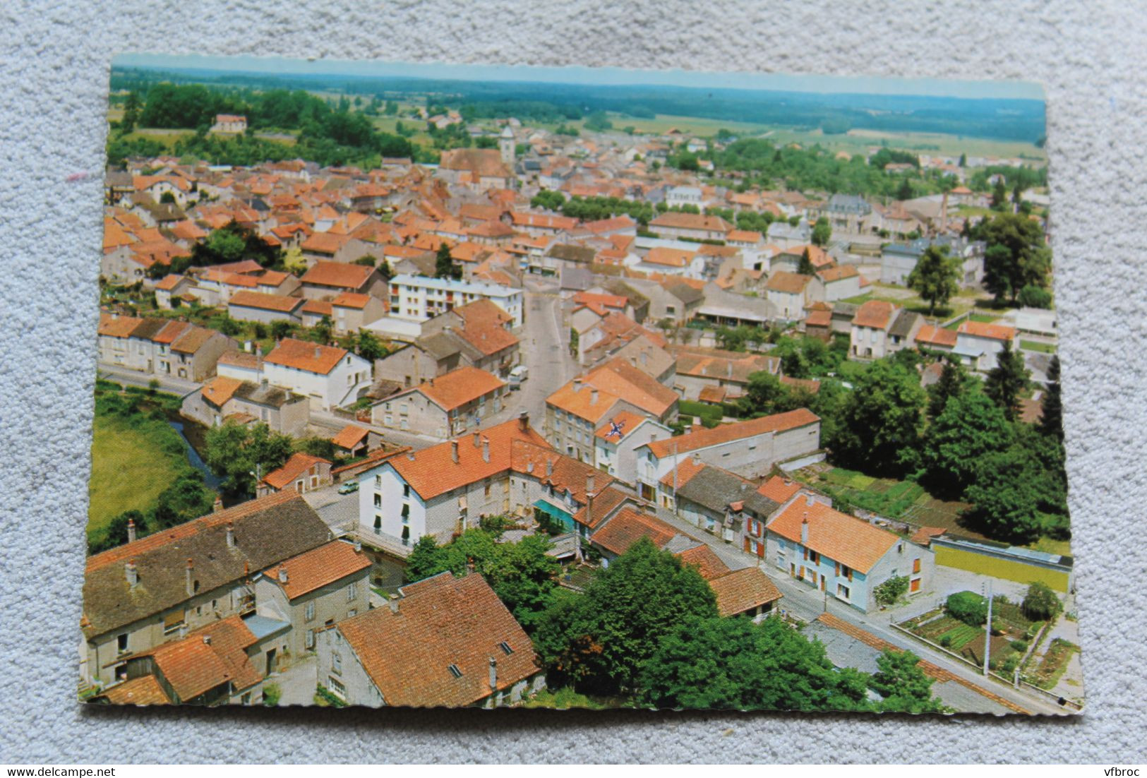 Cpm 1972, Saint Loup sur Semouse, vue générale, Haute Saône 70