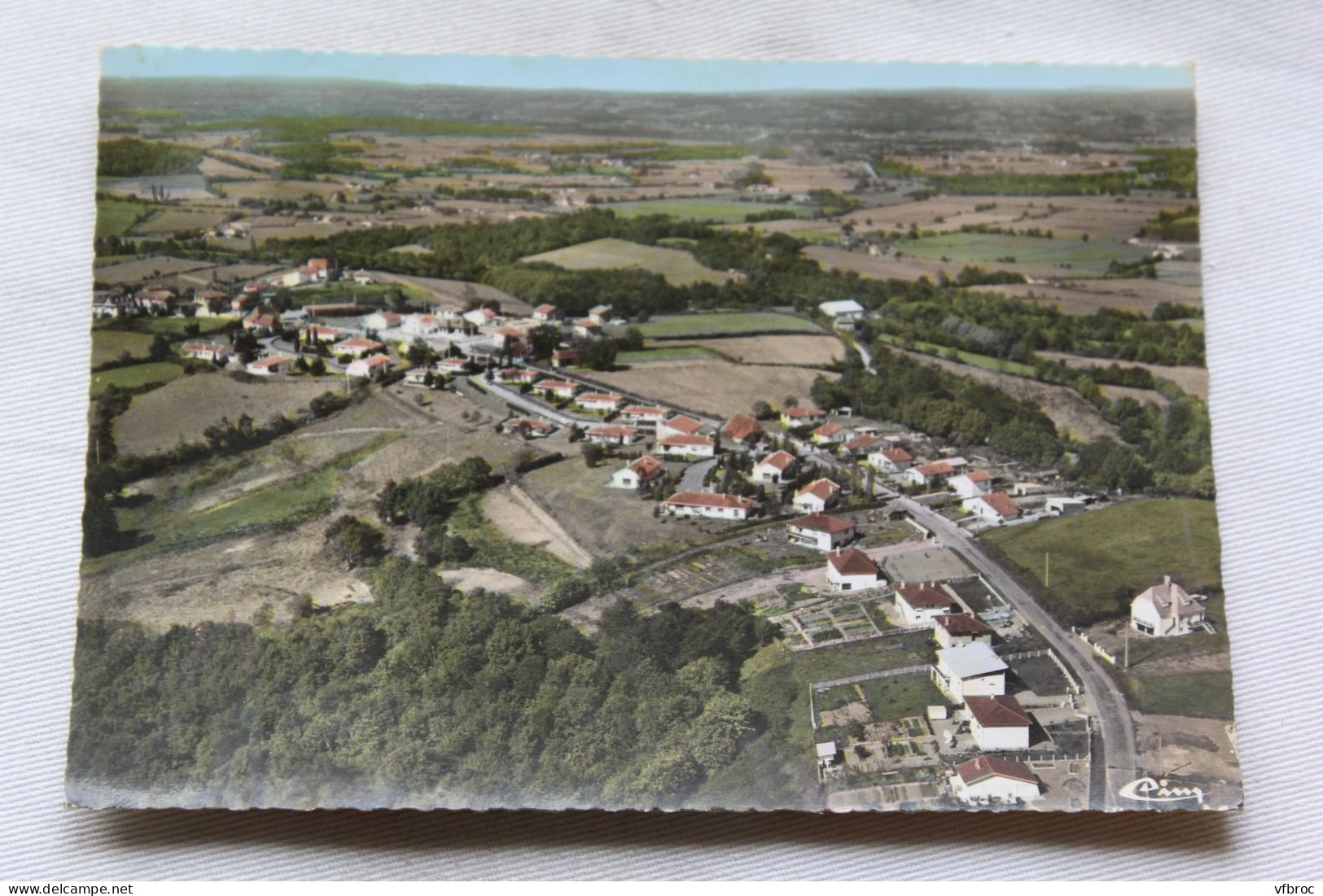 Cpm 1973, Arthez de Béarn, vue aérienne, Pyrénées Atlantiques 64