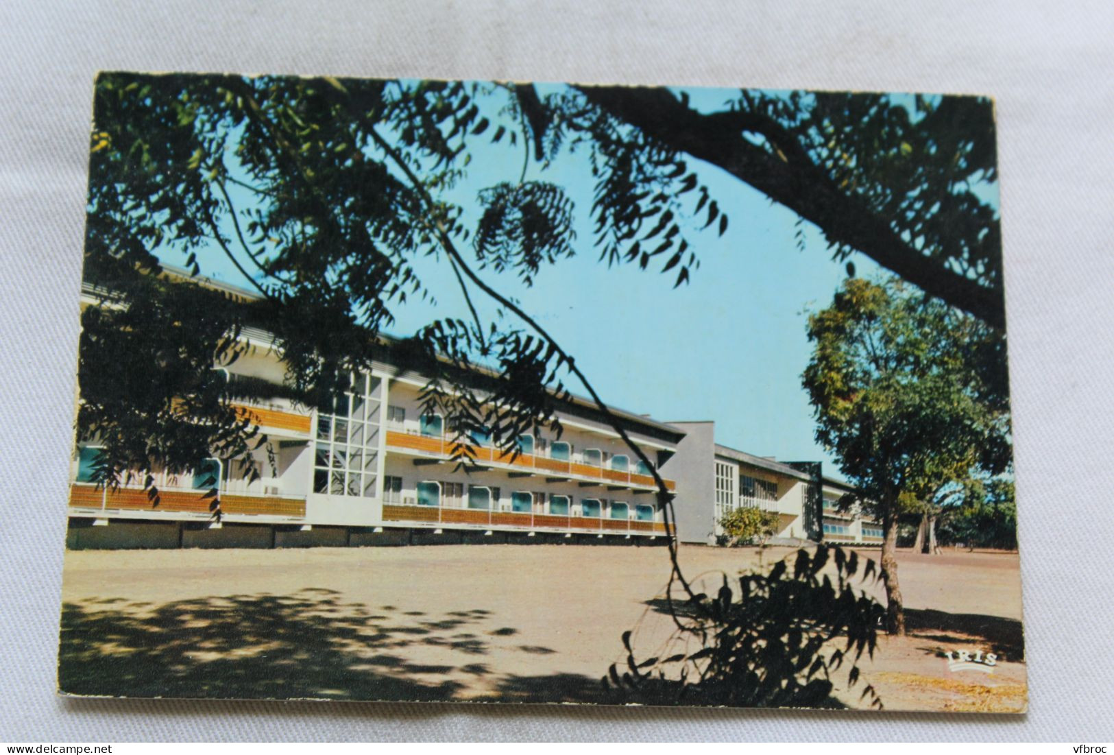 Cpm 1974, Fort Lamy, hôtel la Tchadienne, Tchad