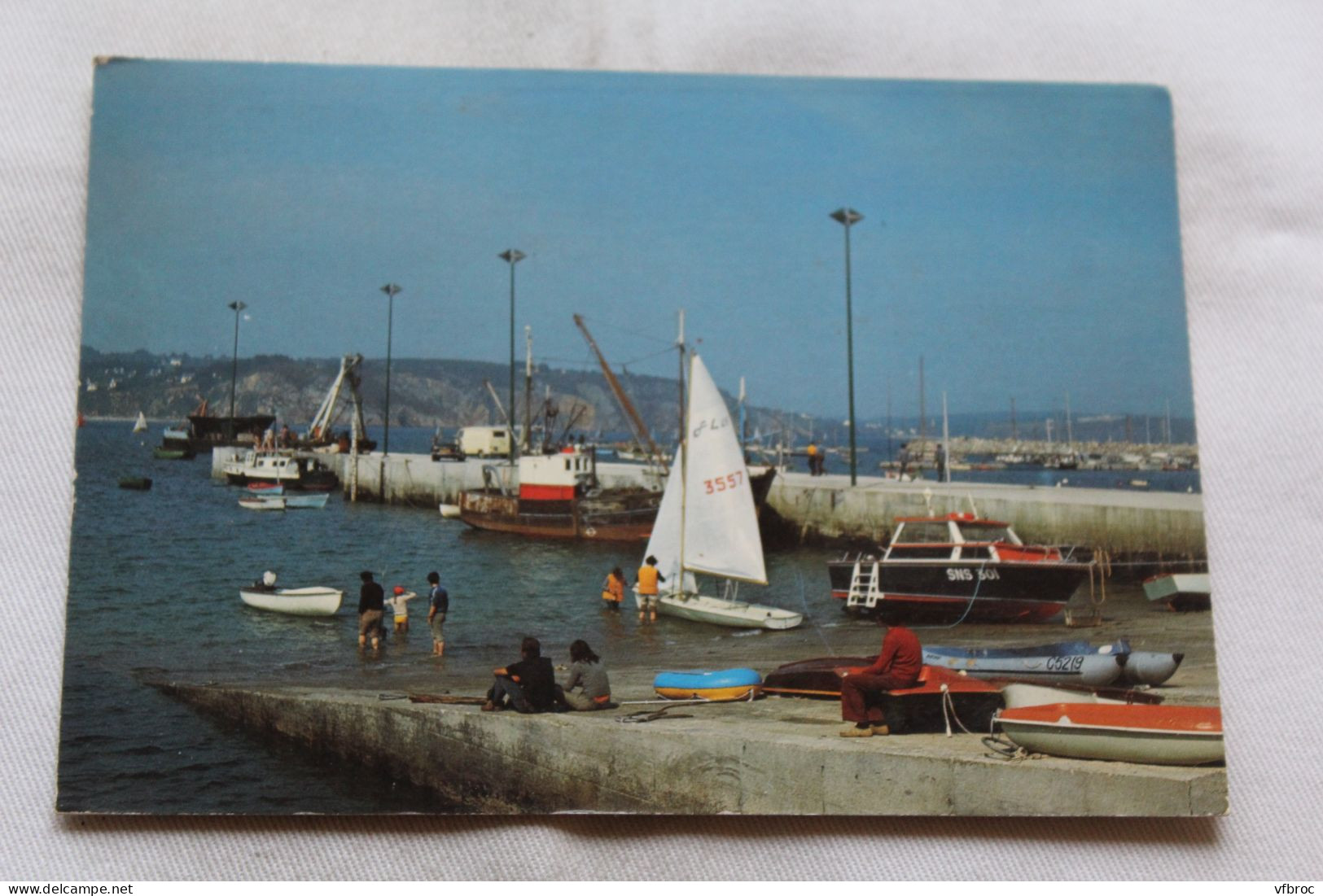 Cpm 1975, Morgat, le port, Finistère 29