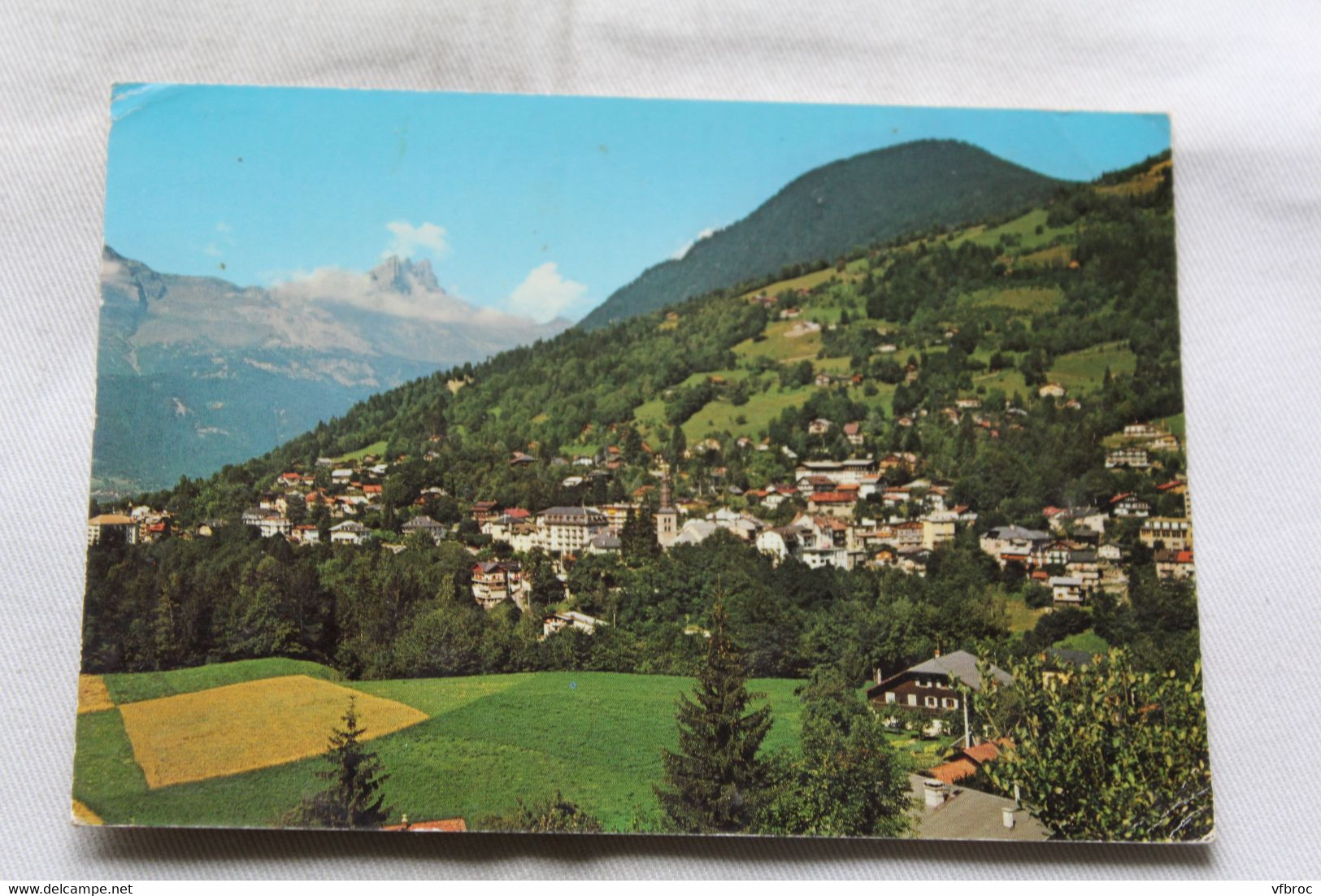 Cpm 1976, Saint Gervais les bains, vue générale, Haute Savoie 74