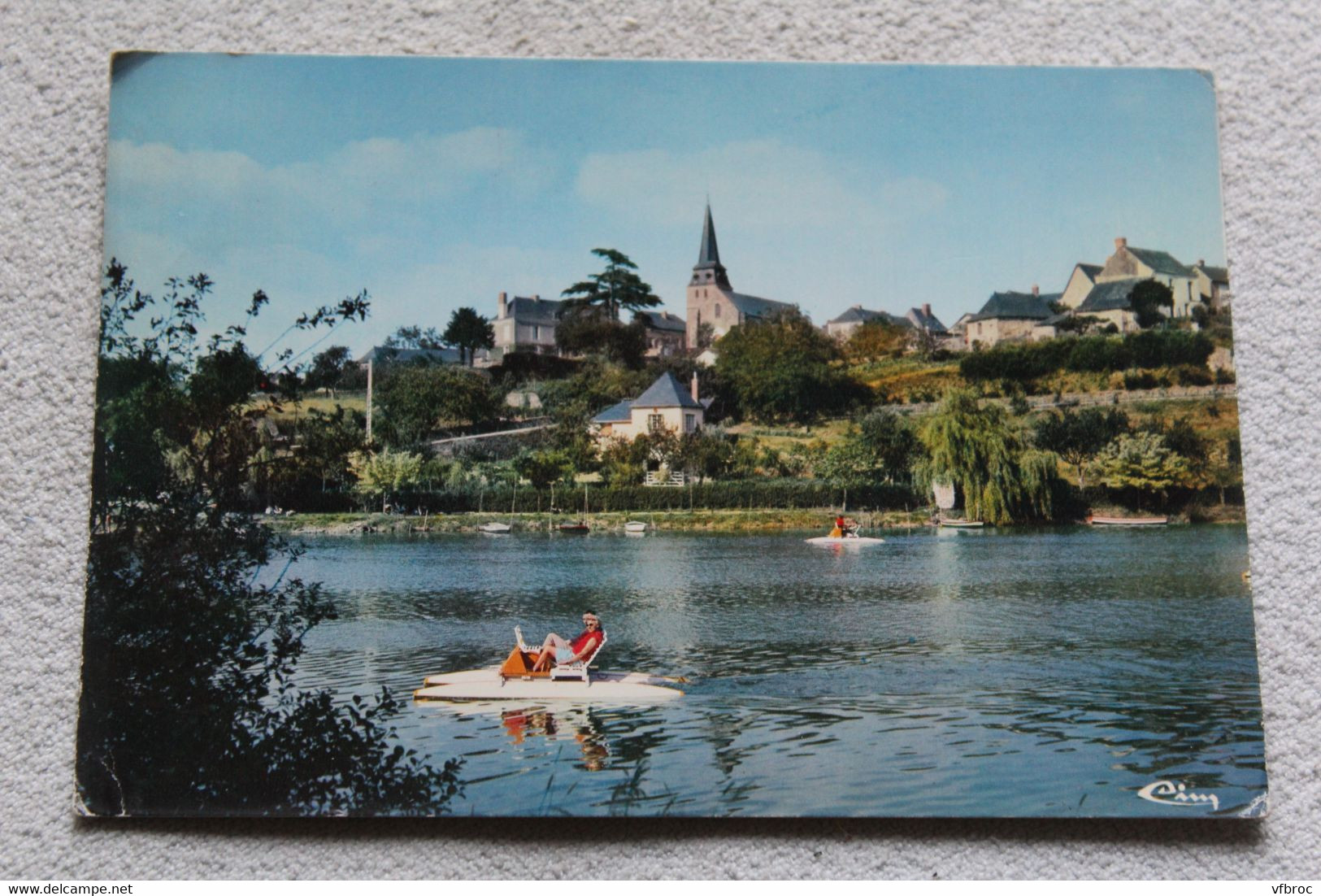 Cpm 1979, Daon, bords de la Mayenne, Mayenne 53