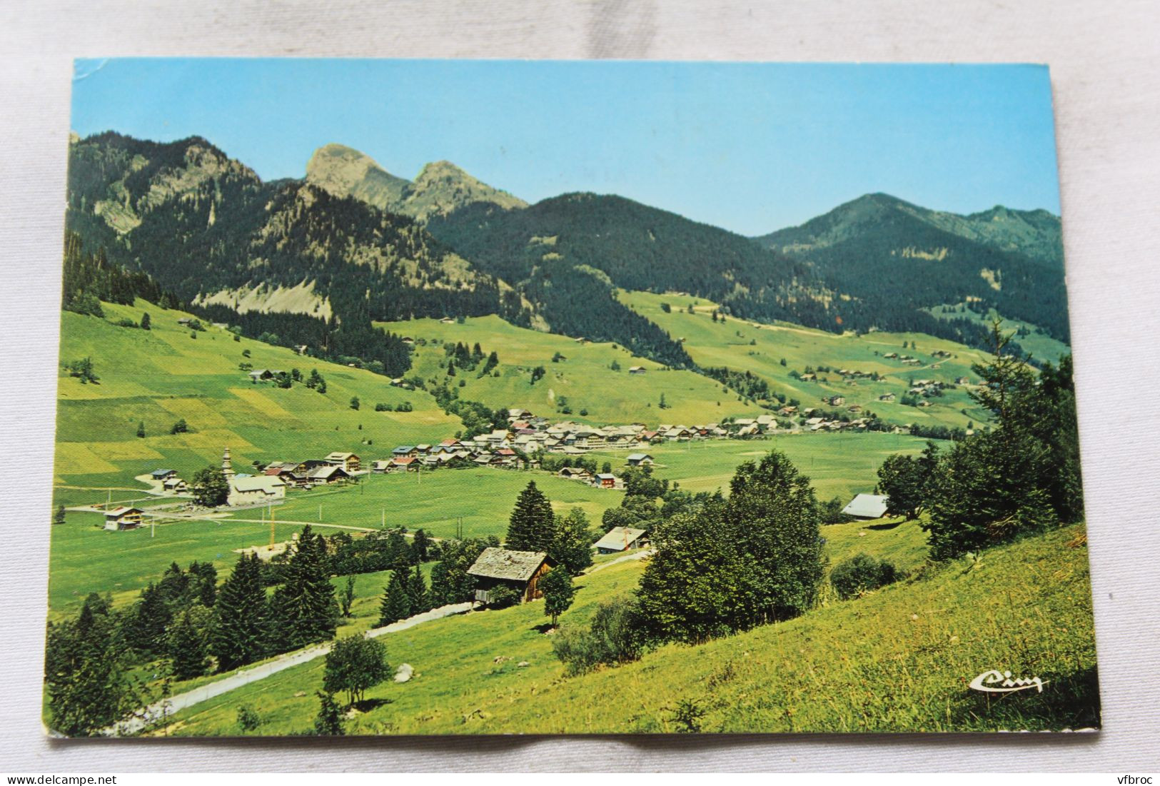 Cpm 1979, la Chapelle d'Abondance, vue générale, Haute Savoie 74