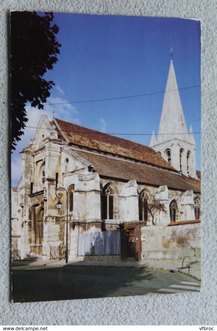 Cpm 1986, Sarcelles, l'église, Val d'Oise 95