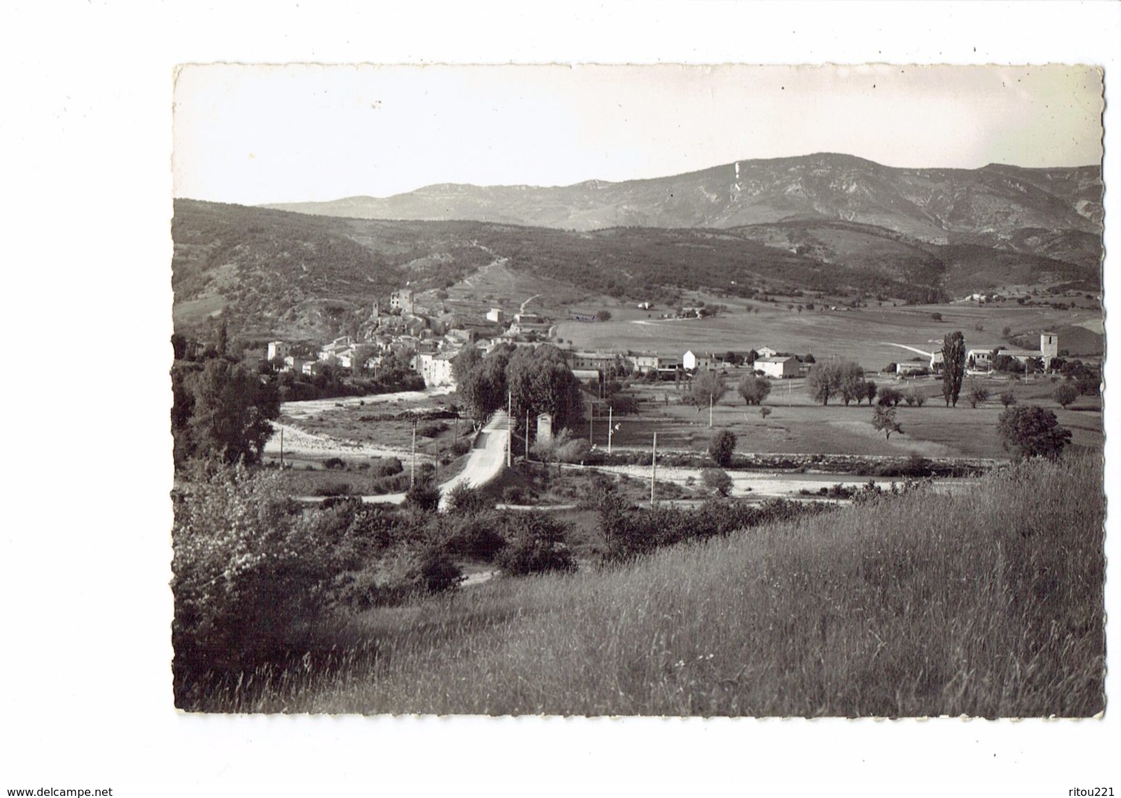 cpm - 26 - SAINTE JALLE - VUE GENERALE - 1953 - photo M. Gallet