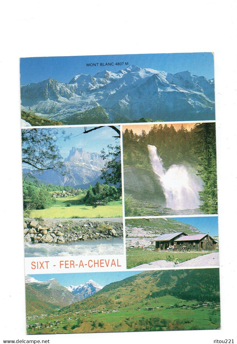 cpm - 74 -  Sixt-Fer-à-Cheval - 1987 - cascade