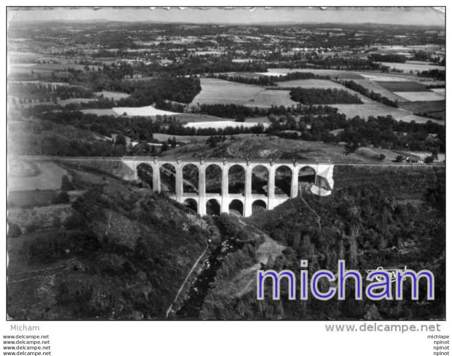 CPM  87 BESSINES  SUR GARTEMPE  PONT ROCHEROLLES