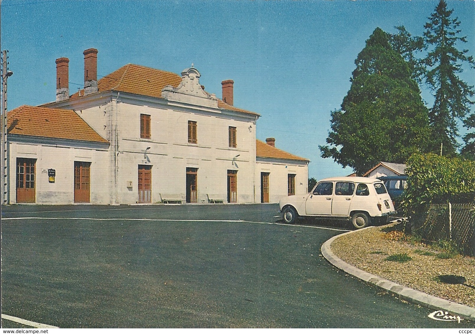 CPM Aire-sur-l'Adour La Gare