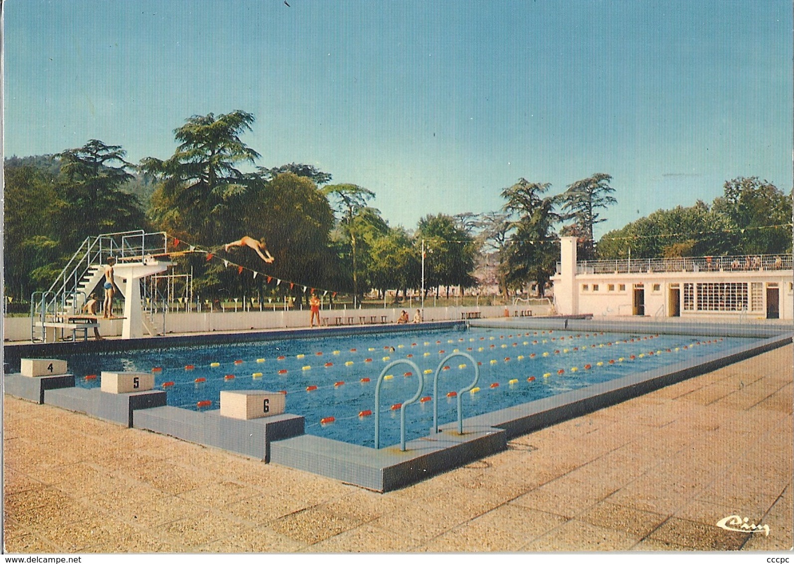 CPM Aire-sur-l'Adour La piscine