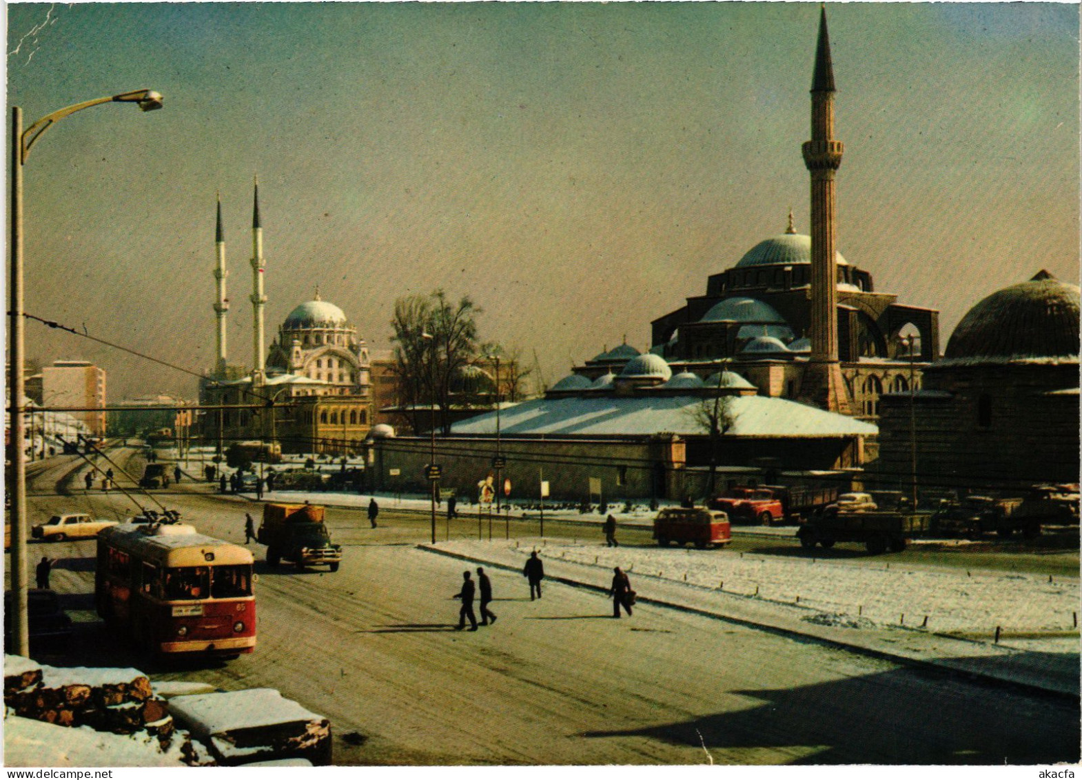 CPM AK Istanbul Tophane Square in winter time TURKEY (1403367)