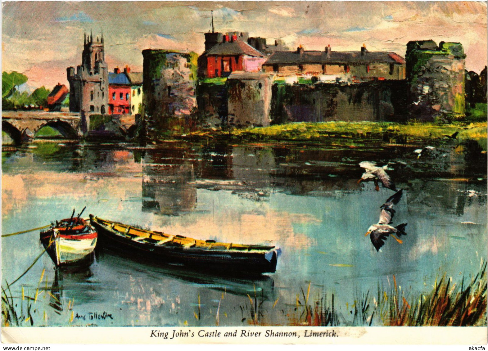 CPM AK Limerick King John's Castle River Shannon IRELAND (1440948)