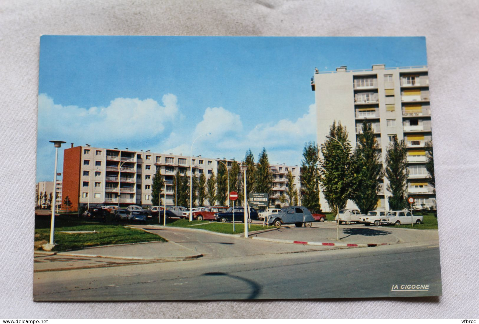 Cpm, Aulnay sous Bois, résidence le Merisier, Seine saint Denis 93