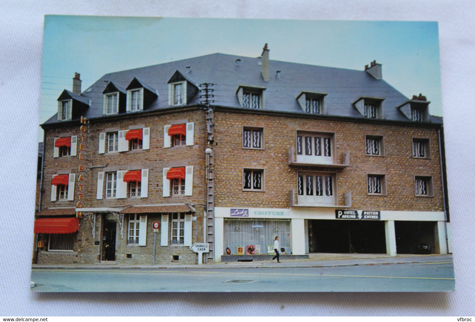 Cpm, Avranches, hôtel Patton, Manche 50