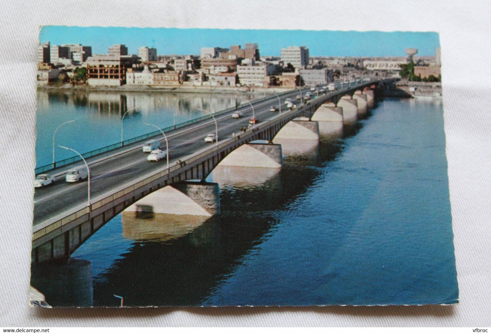 Cpm, Baghdad, Jumhurita bridge, Tigris river, Irak