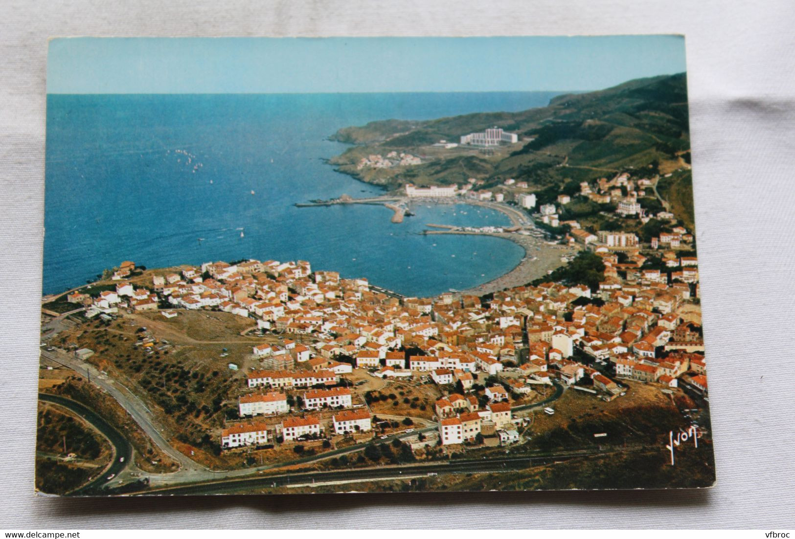 Cpm, Banyuls sur mer, vue générale, Pyrénées orientales 66