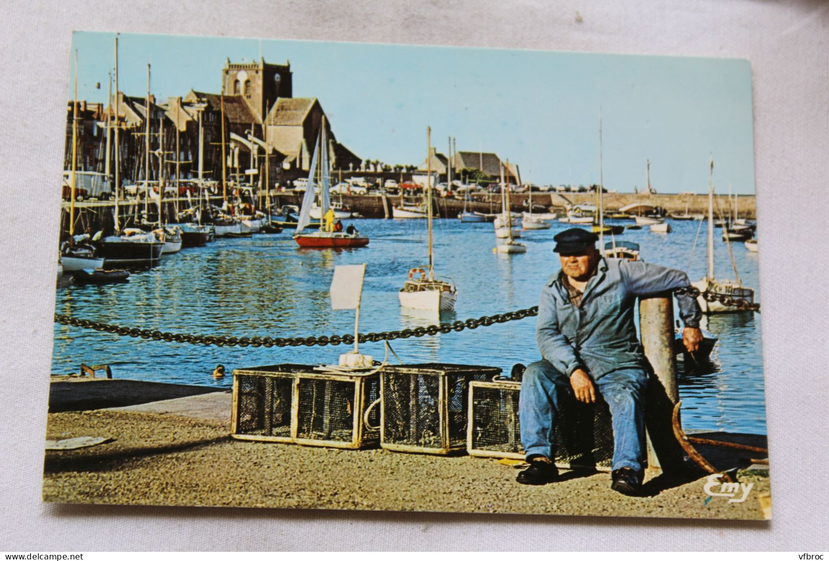 Cpm, Barfleur, le port, Manche 50