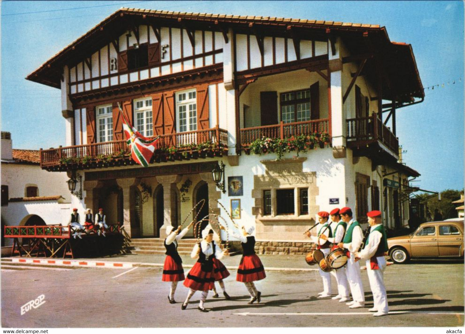 CPM BIDART La Danse des Arceaux a Bidart - Folklore (1166919)