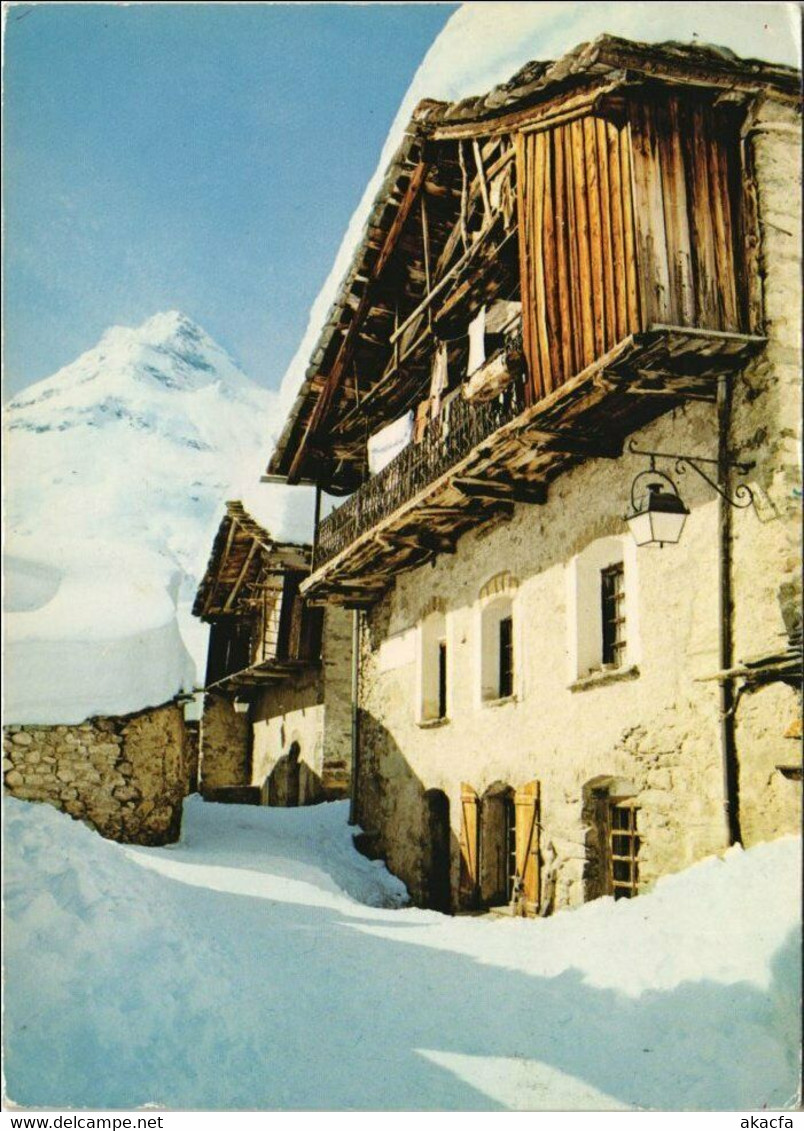 CPM BONNEVAL-sur-ARC Vieille Maison sous la Neige (1193783)