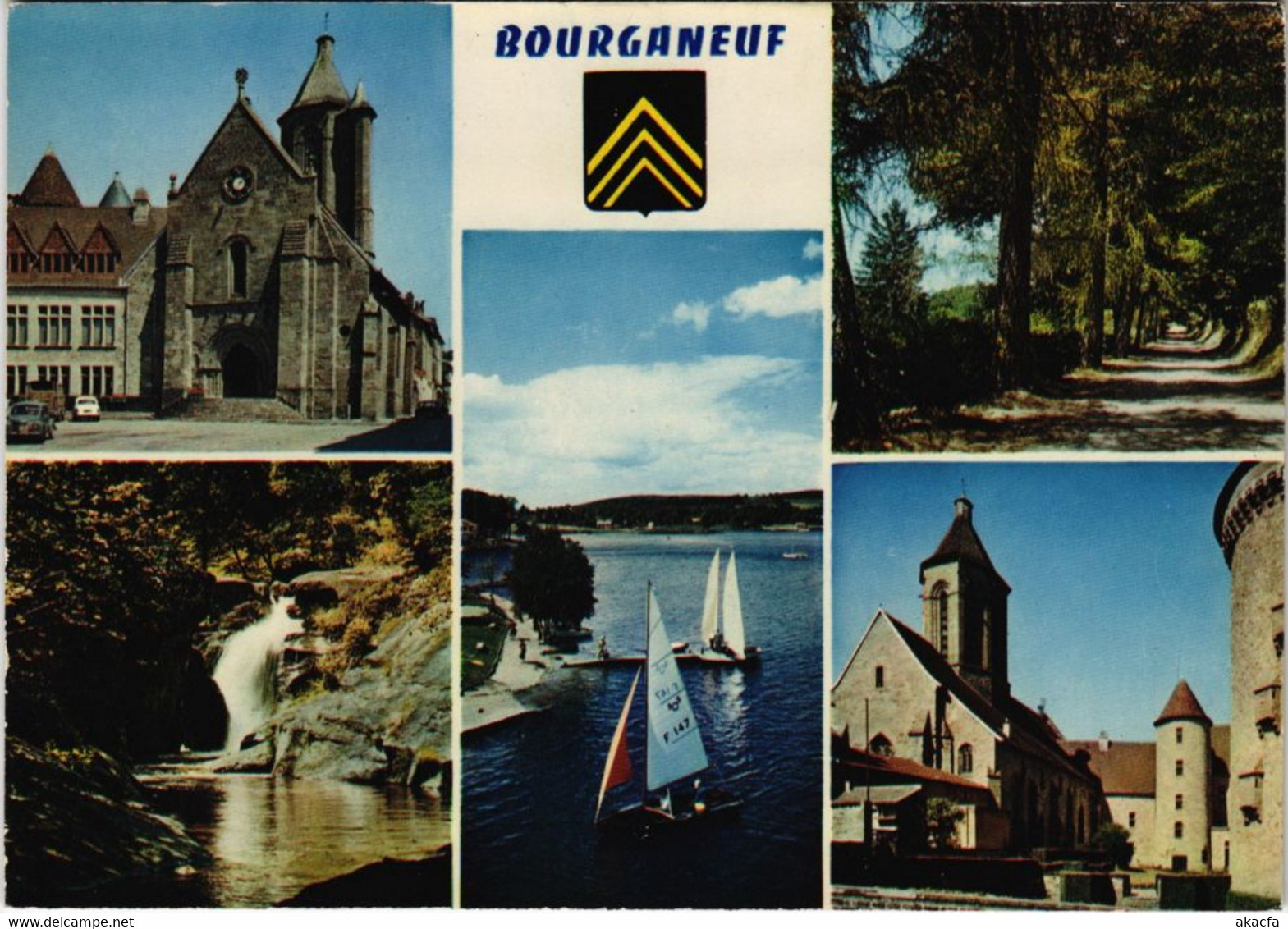 CPM Bourganeuf Souvenir FRANCE (1050208)