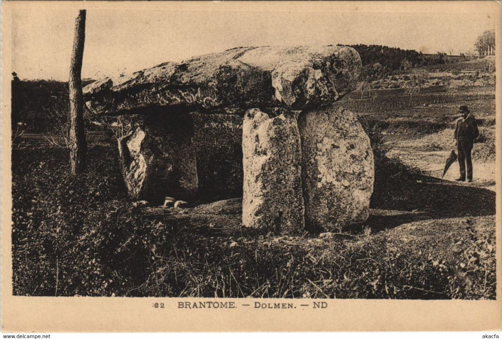 CPM Brantome- Dolmen FRANCE (1073079)