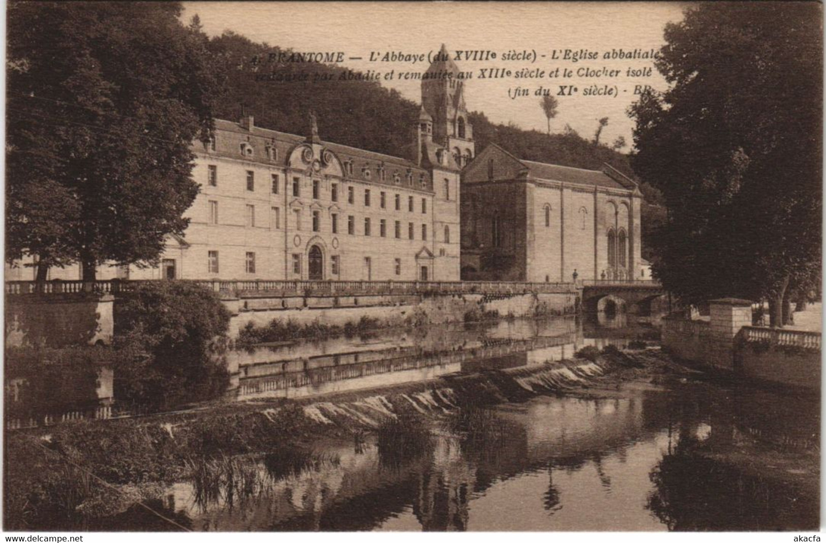 CPM Brantome- L'Abbaye FRANCE (1073145)