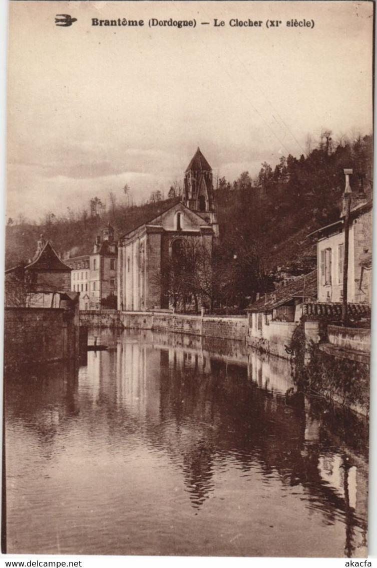 CPM Brantome- Le Clocher FRANCE (1073071)