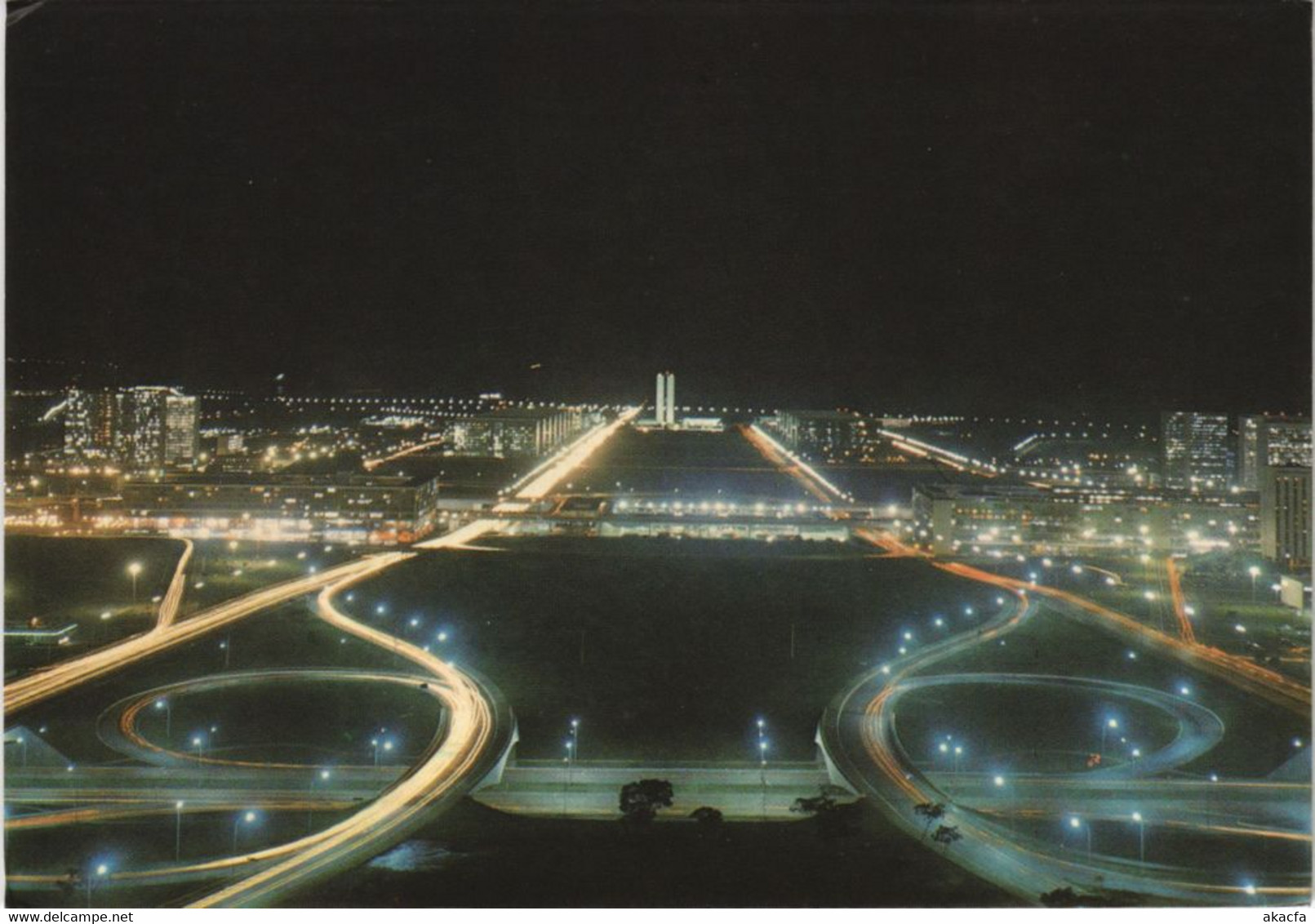 CPM Brasilia The Congress Night View BRAZIL (1085447)