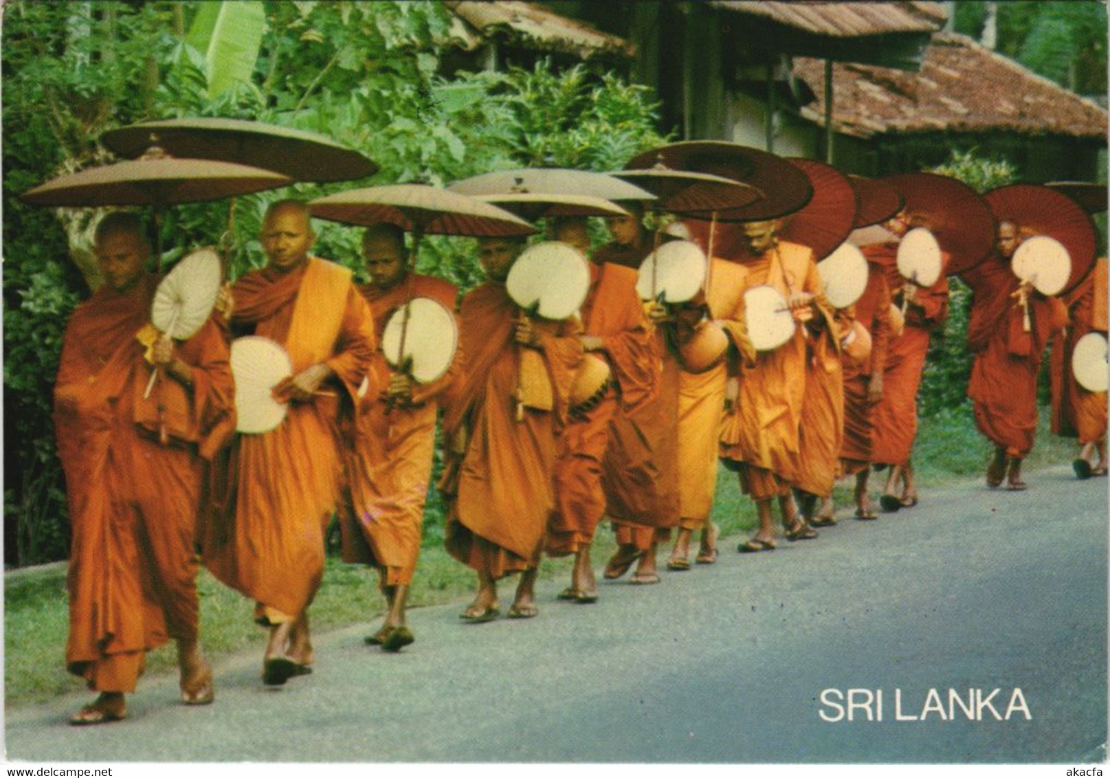 CPM Buddhist Priests CEYLON SRI LANKA (1085982)