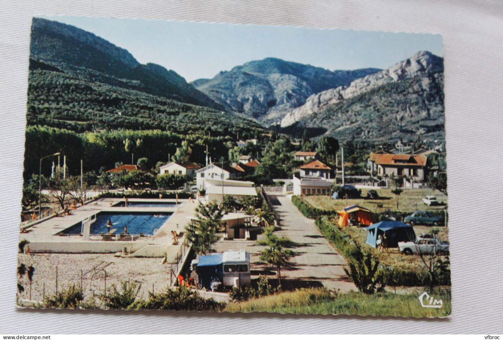 Cpm, Buis les Baronnies, la piscine, Drôme 26