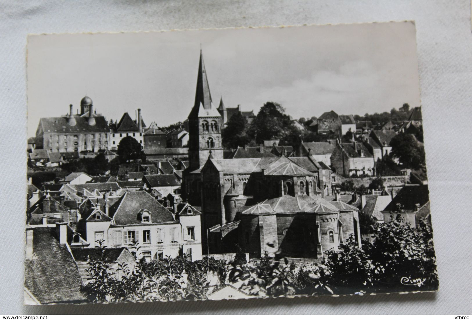 Cpm, Charolles, vue générale, Saône et Loire 71