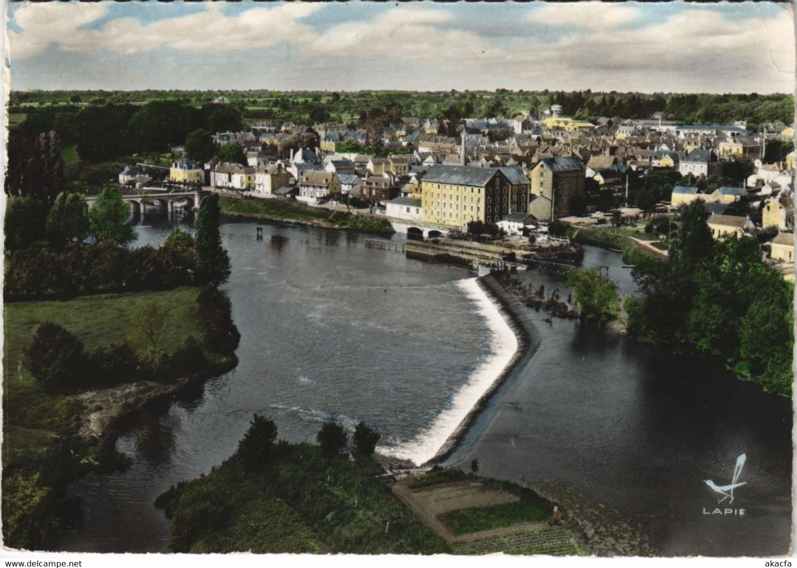 CPM CHATEAUNEUF-SUR-SARTHE Écluse et vue panoramique (24662)