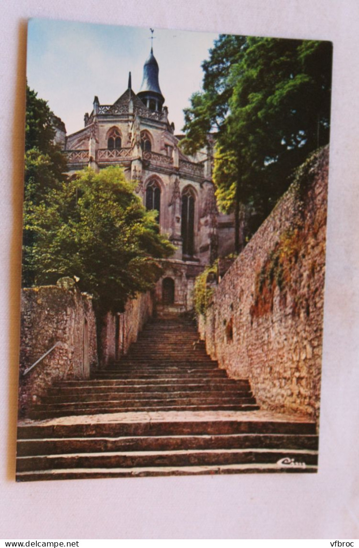 Cpm, Chaumont en Vexin, église saint Jean Baptiste, Oise 60