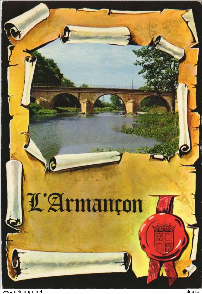 CPM CHENY Le Pont de Cheny et l'Armancon (1196621)